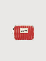 Pouche Lili Rayures Rouge | Hindbag