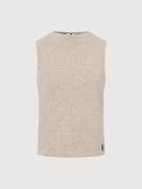 Gilet Karla Lana Beige | Stapf