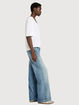 Jeans Marlene Stonewash Blue Gots Cotton | Lanius