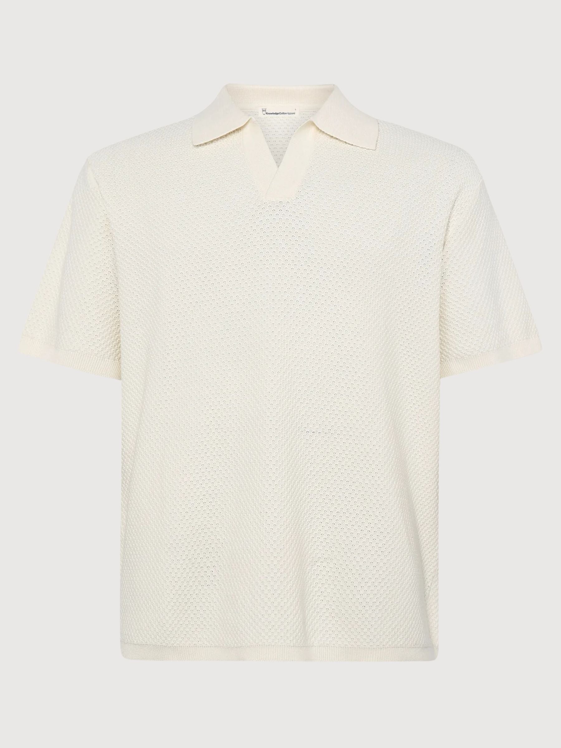 Polo in maglia di cotone biologico | Knowledge Cotton Apparel