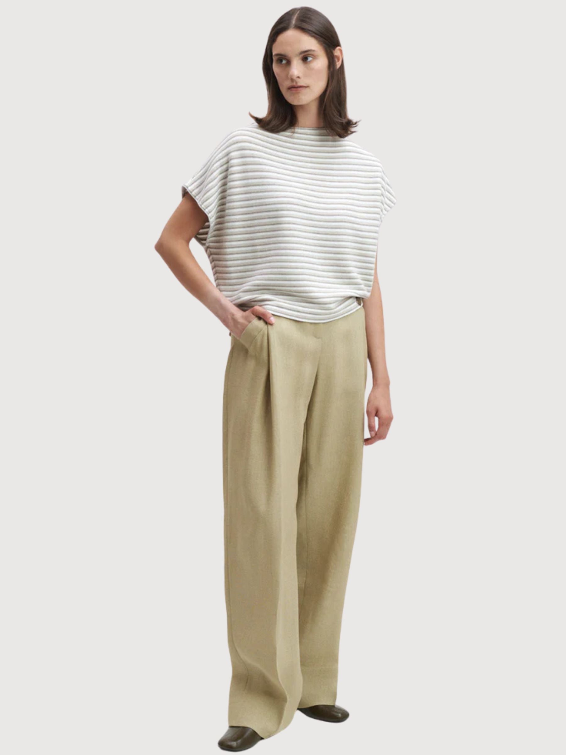 Shirt Evi Woman ecru offwhite eske lero | Stapf