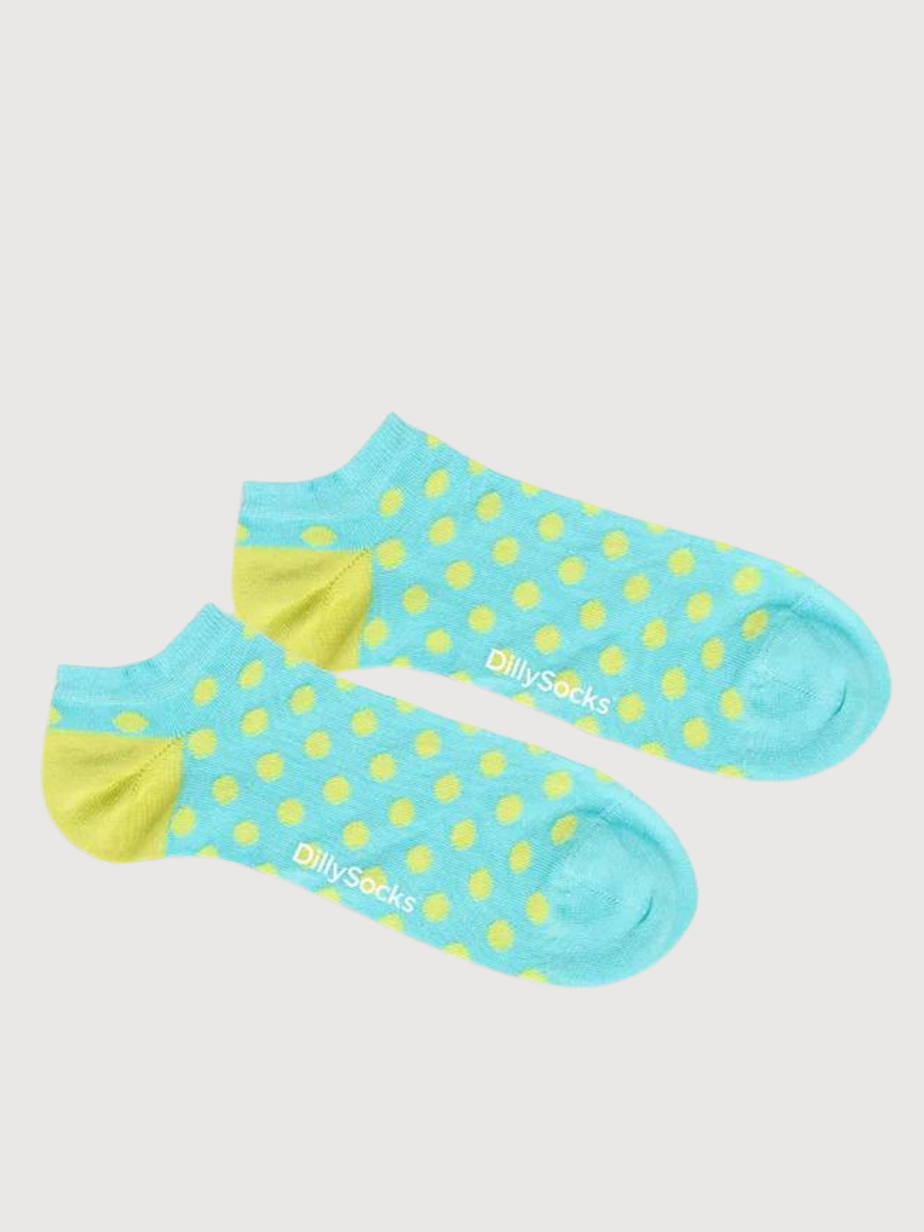 Short Socks Yellow Dots Organic cotton | DillySocks