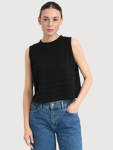 Top Namsos Lace Black | DEDICATED