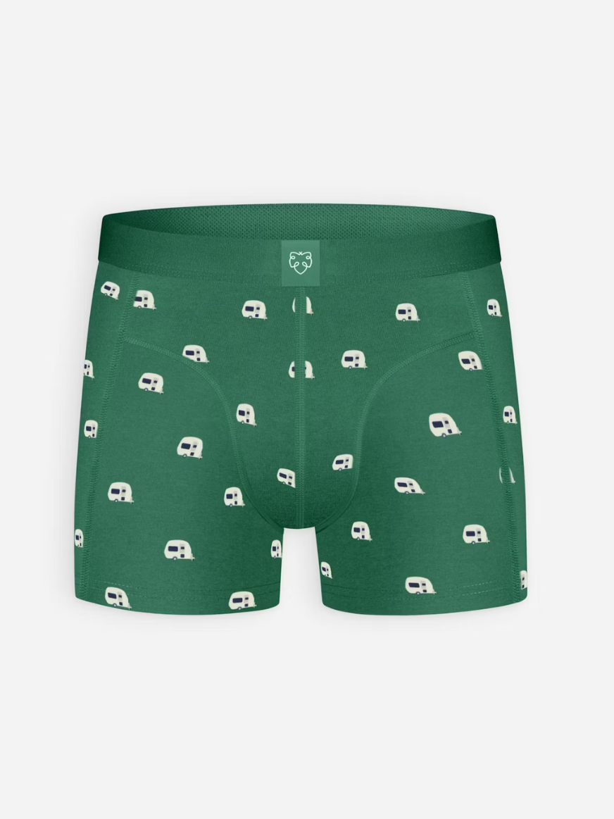 Boxer Man Green Caravan | A-Dam