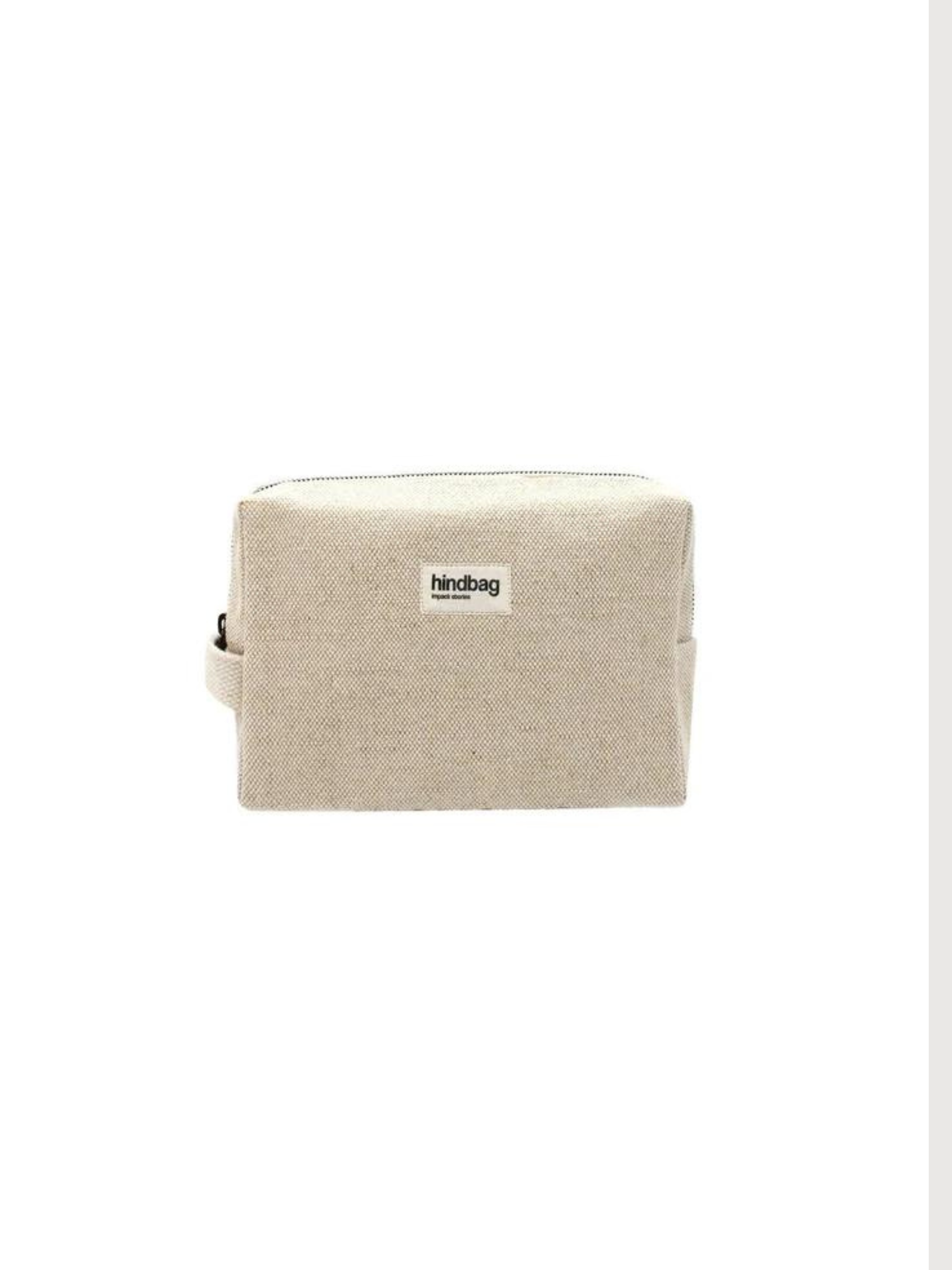 Beauty Case Leon Jute In Organic Cotton | Hindbag