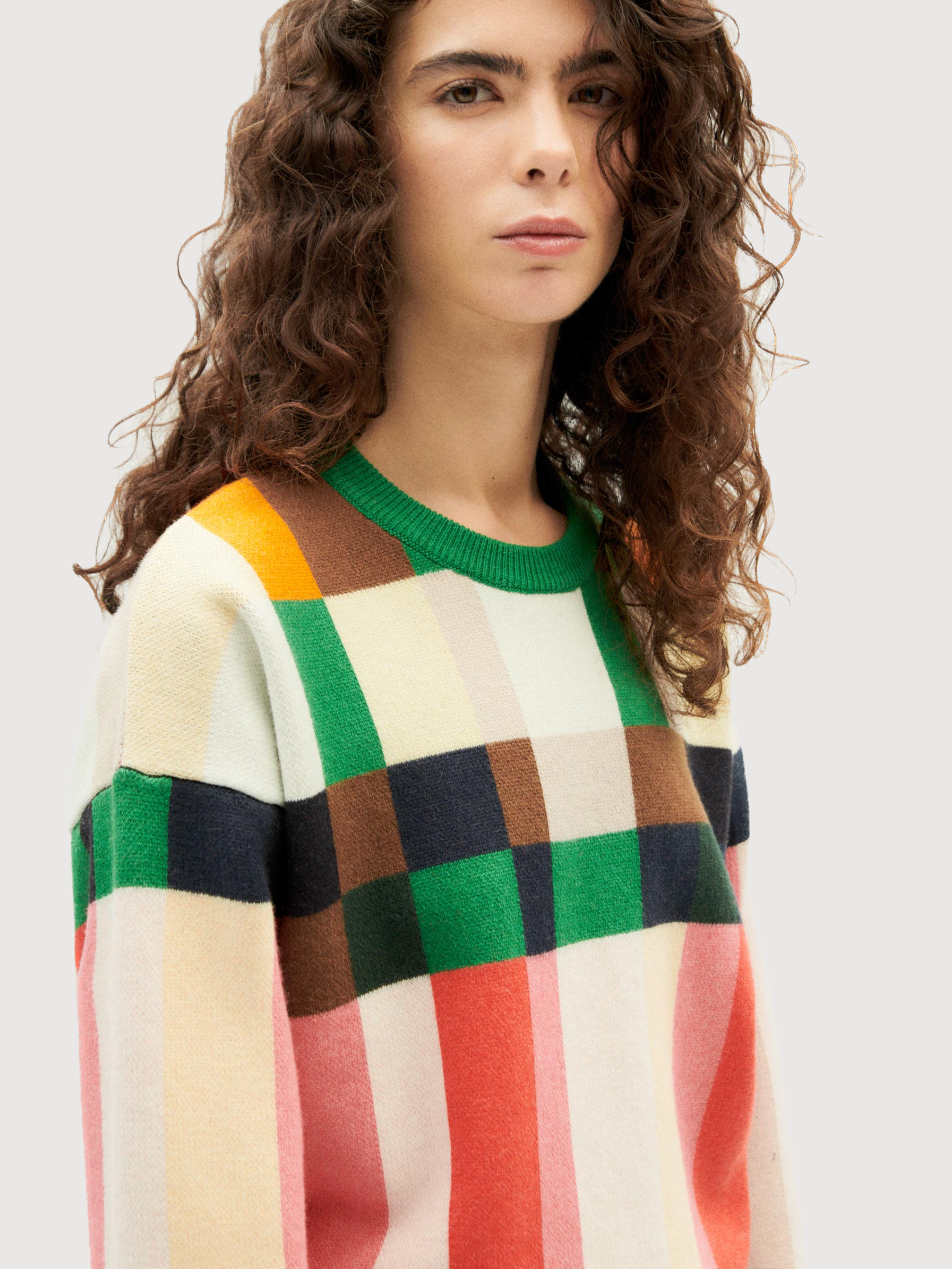 Philis Maglione lavorato a Maglia Multicolor | THINKING MU