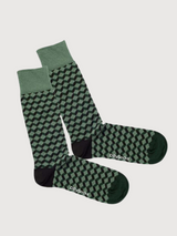 Socks Green Grass Dice Organic Cotton | DillySocks