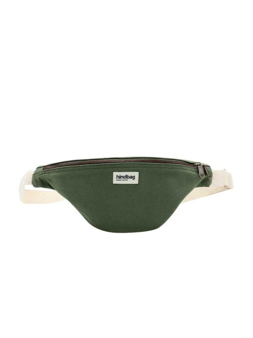 Belt Bag Olivia Olive In Organic Cotton | Hindbag