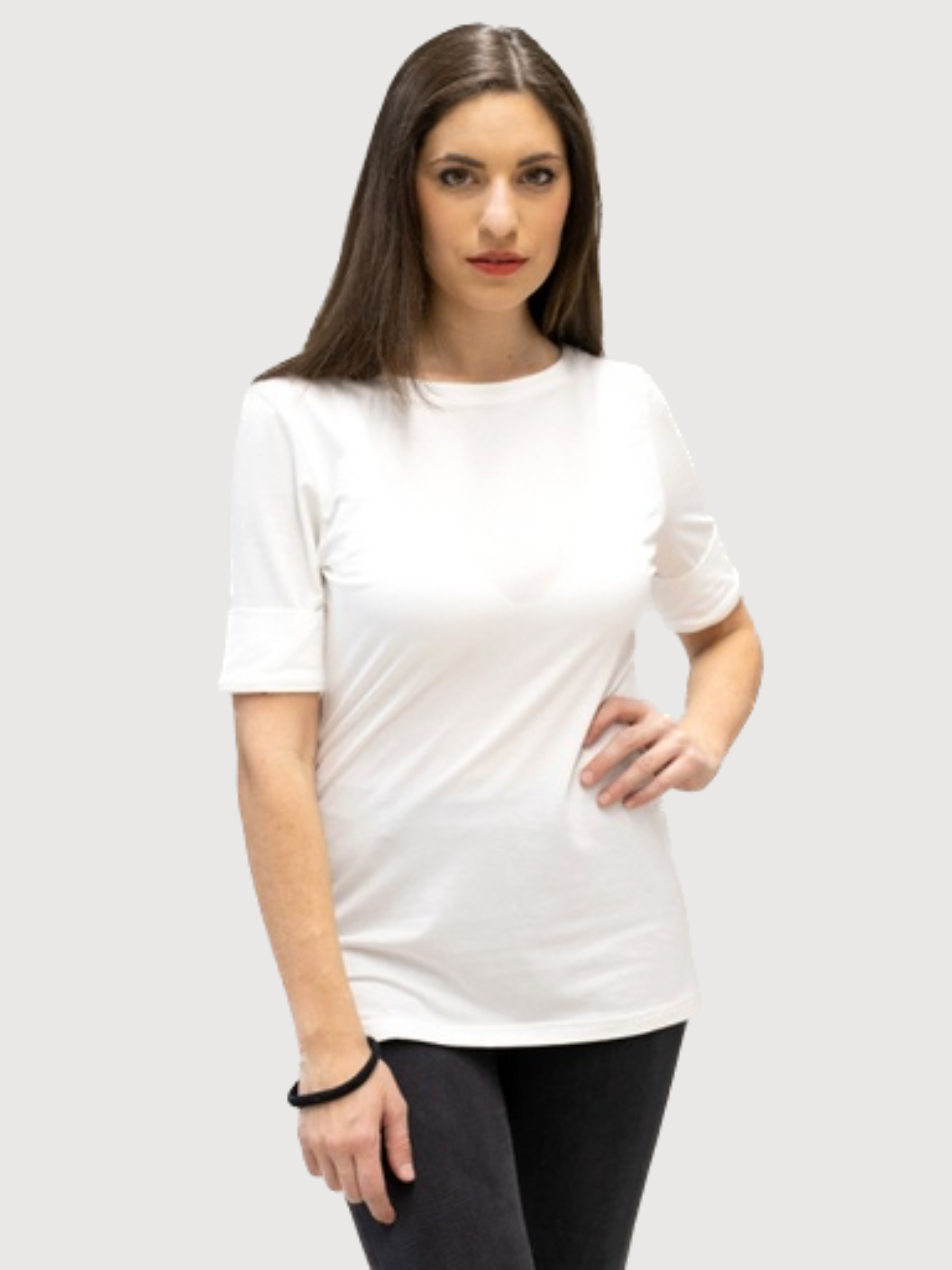 Giovanna T-Shirt Bianco | Cora Happywear