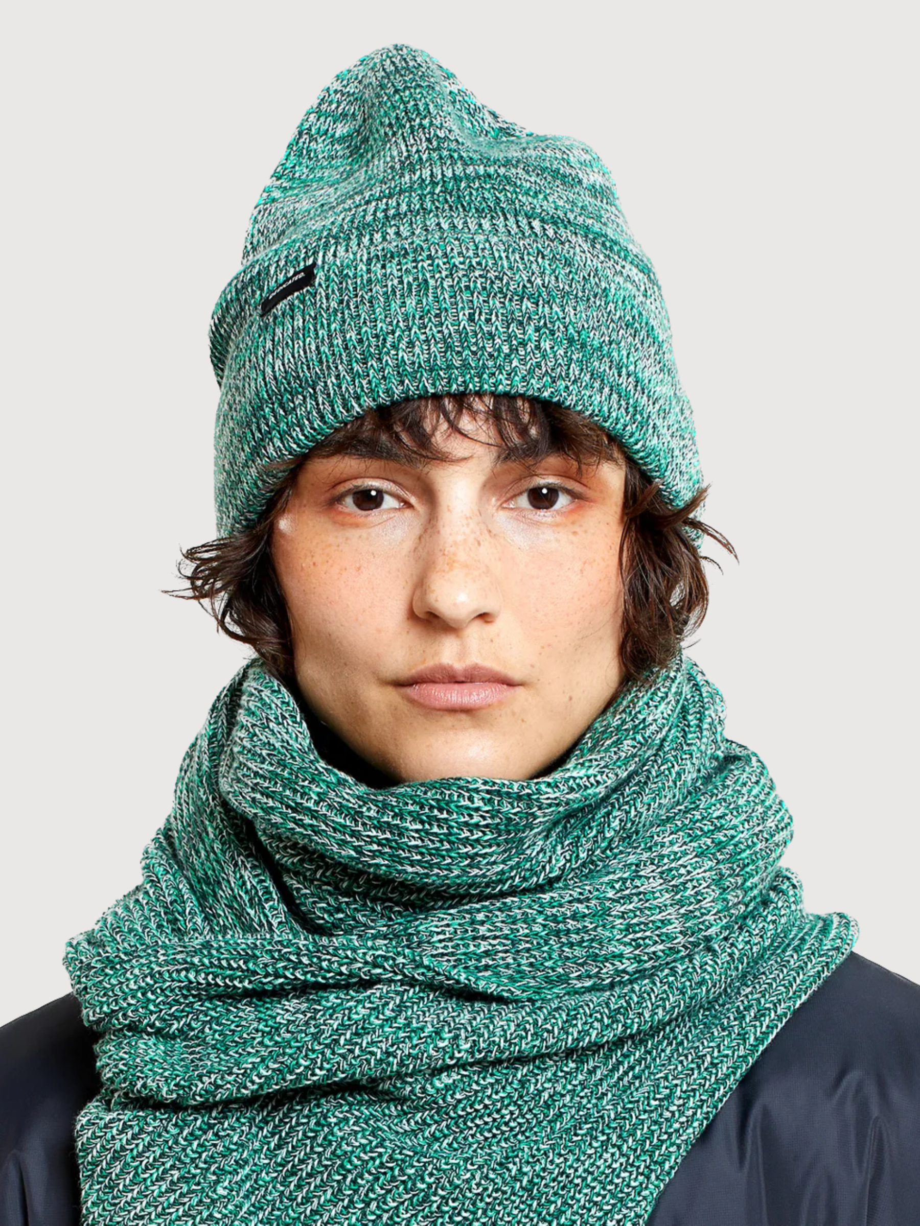 Beanie Hemavan Ty Green in cotone organico | Dedicated