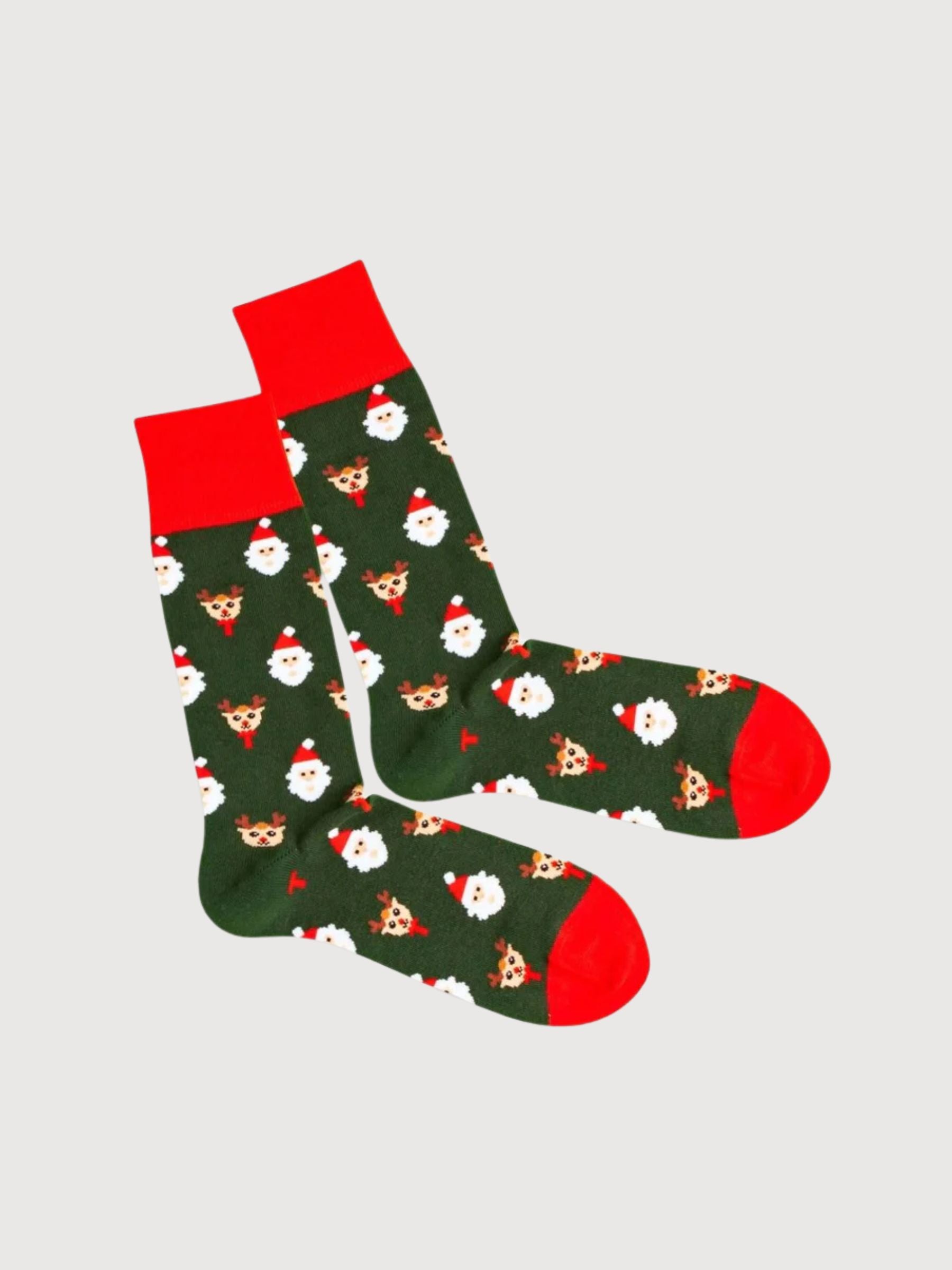 Unisex Christmas Socks Rudolph In The Forest | Dilly Socks