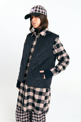 Gilet Mora Nero | SUITE13LAB