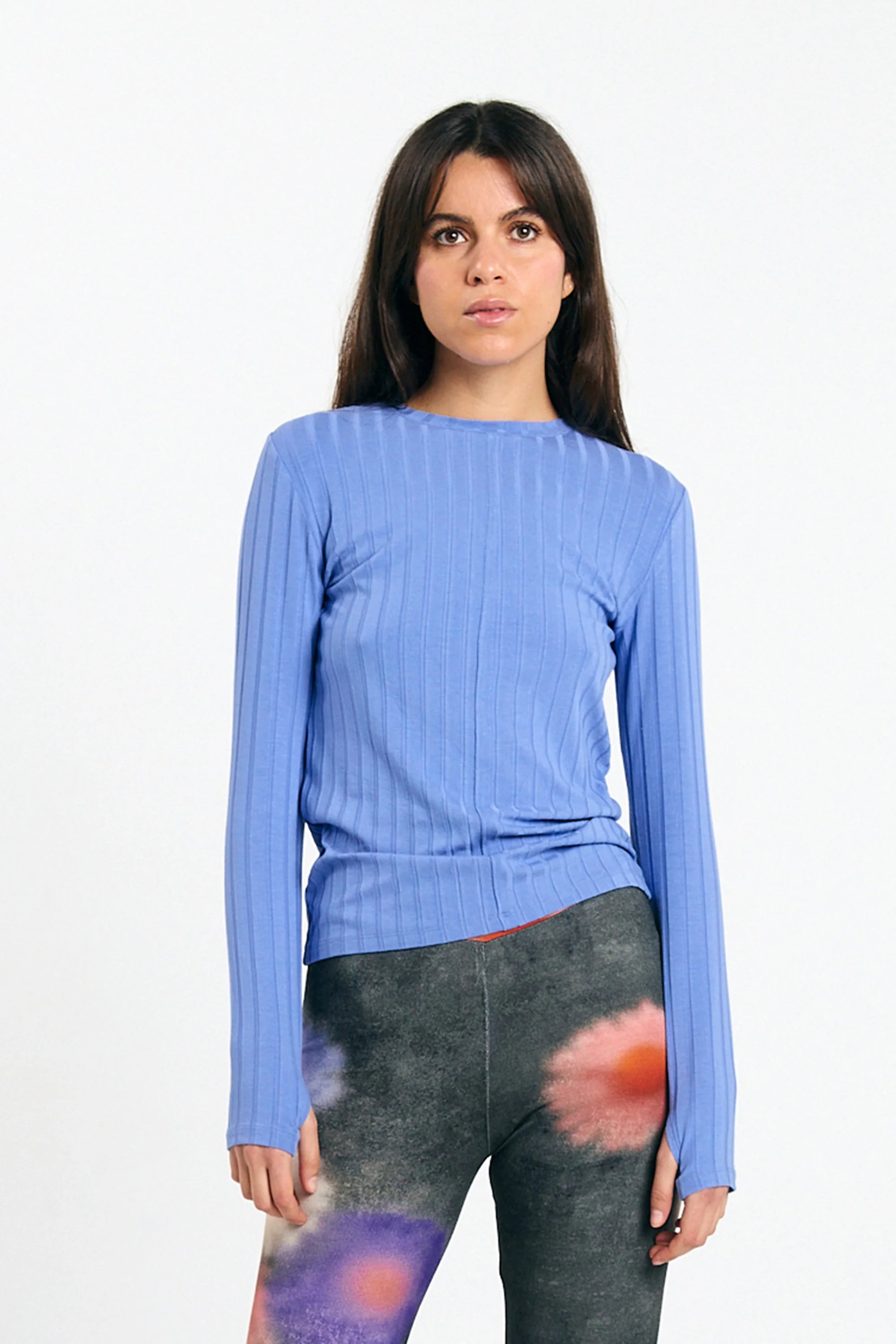 Viana Top Mid Blue | SUITE13LAB