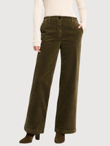Marlene Corduroy Trousers Turtle | Lanius