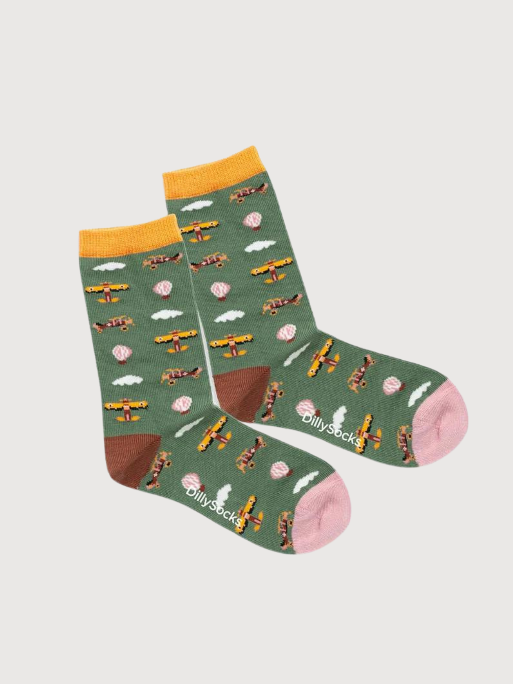 Lil Socks Flying Circus Organic Cotton | DillySocks