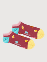 Short Socks Ice Cream Organic Cotton | DillySocks