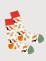 Socks Sand Aviary Organic Cotton | DillySocks