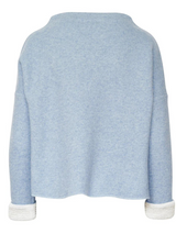 Nicoletta Hellblaue Frau Pullover | Stapf