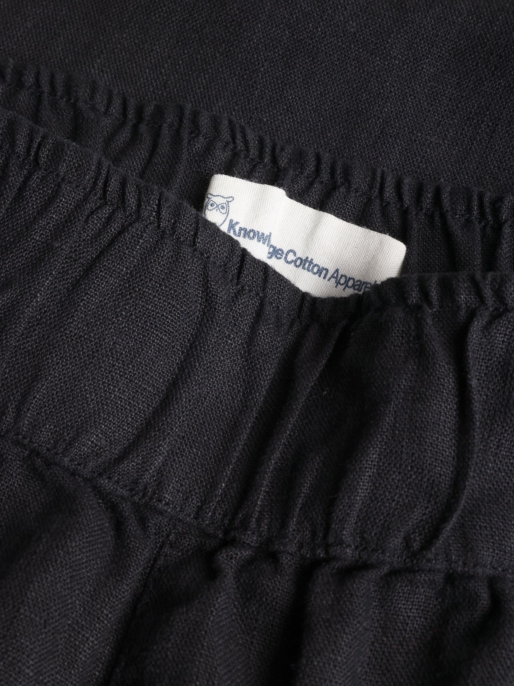 Shorts Eve Culotte Nero Donna | Knowledge Cotton Apparel