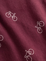 Boxer Shorts Kalix Bike Muster Burgund |Dedicated