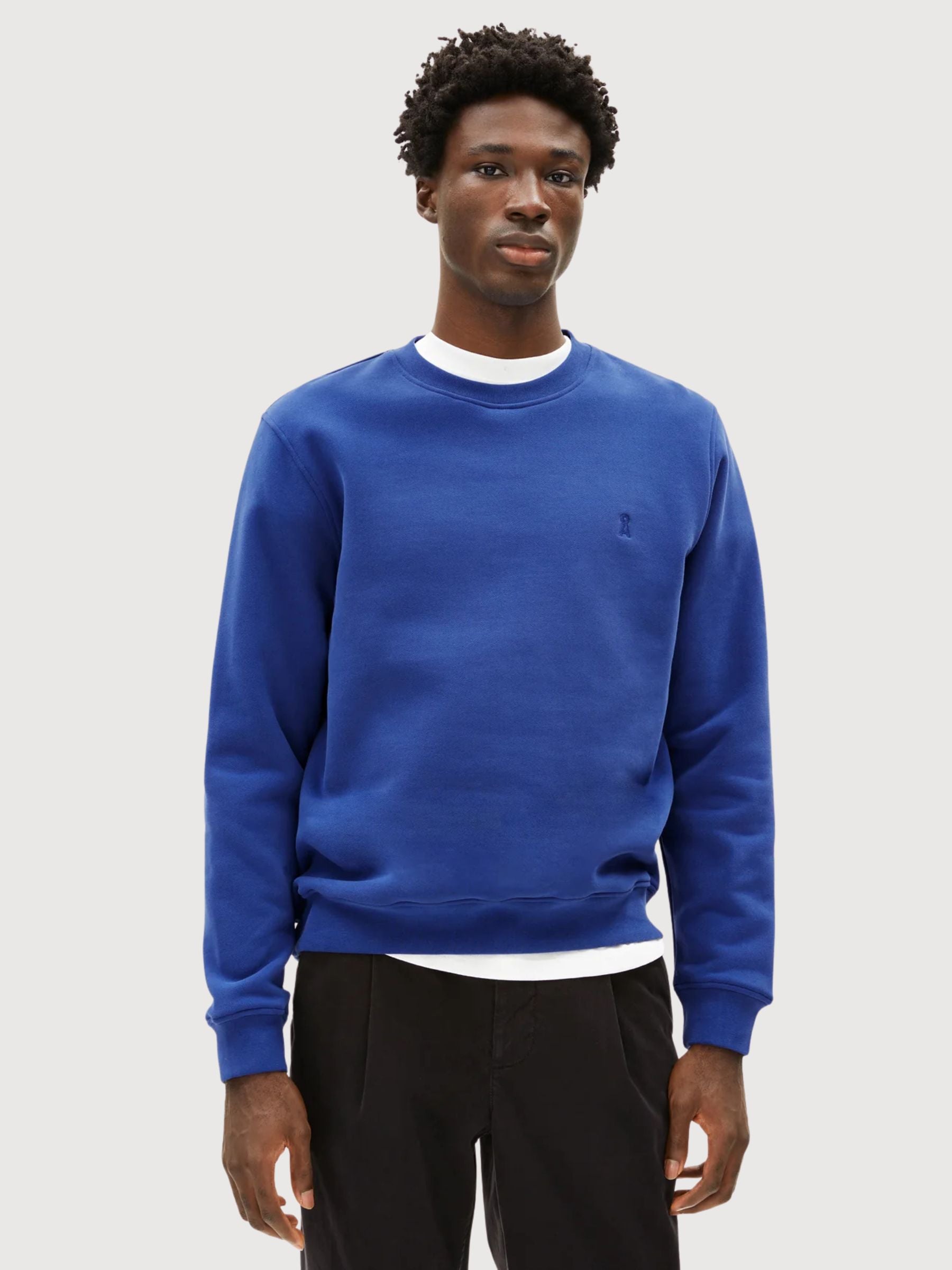 Sweatshirt Baarlo Fleece Blau Mann | Bewaffnete Engel