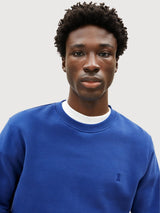 Sweatshirt Baarlo Fleece Blue Man | Armedangels