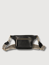 Fanny Pack Beck Black Stromboli Leather | O My Bag
