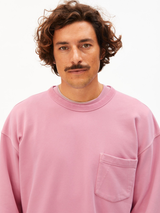 Gmt Dye Sweatshirt Washed Berry | Armedangels