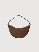 Shoulder Strap Leo Chocolate Suede | O MY BAG