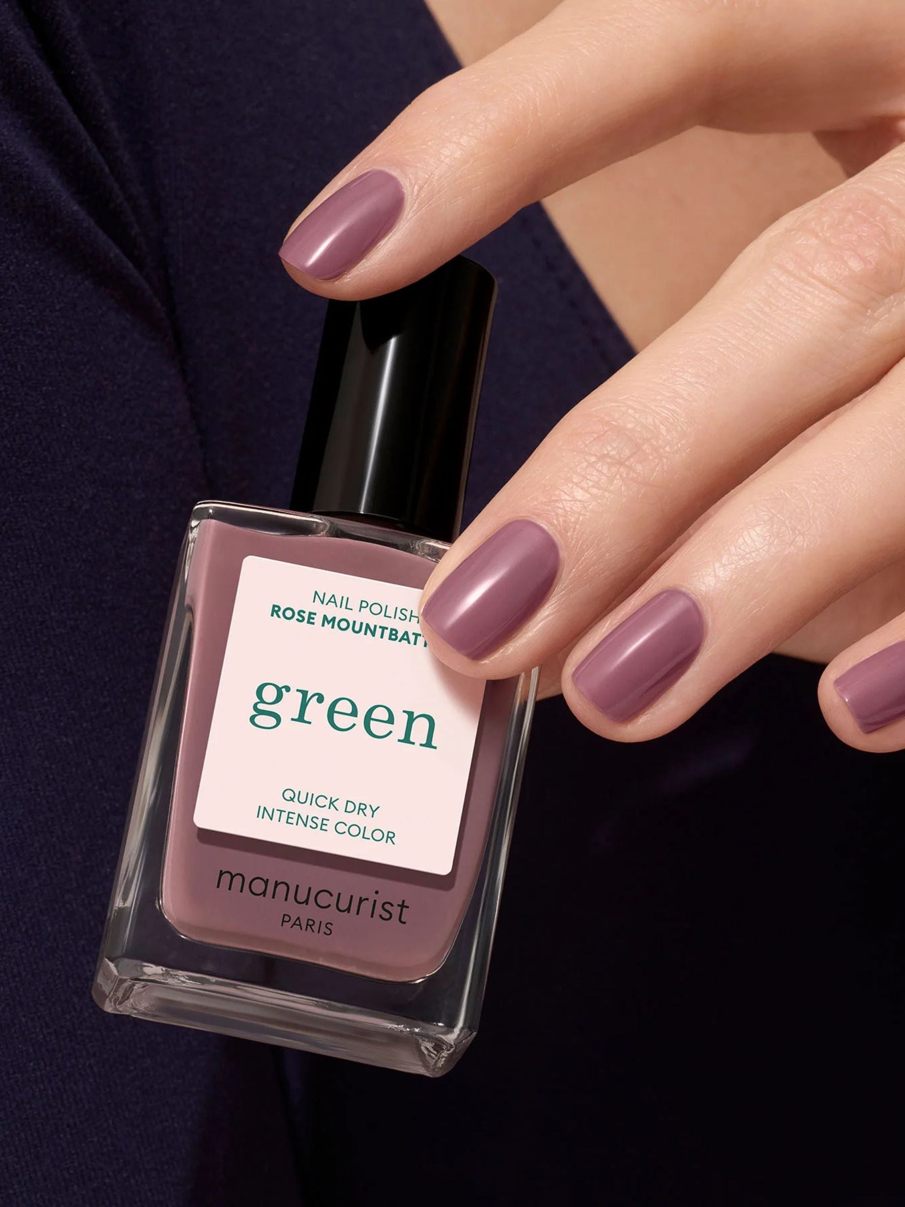 Green Nail Polish Rose Mountbatten | Manucurist