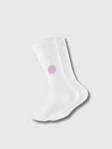 Socks Icons Glitter Smile Pink Organic Cotton | Ooley
