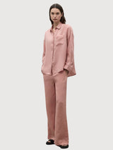 Pantalon Mosa rosa lino | Ecoalf