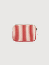 Pouche Lili Rayures Rouge | Hindbag