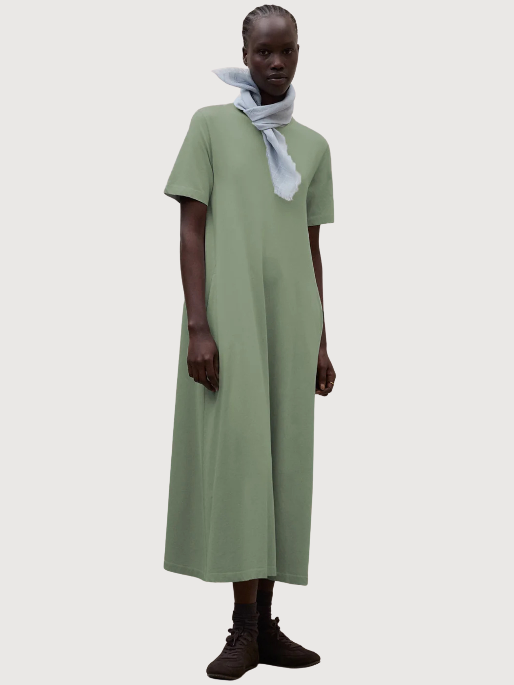 ELETTRA DRESS WOMAN Sage | ECOALF
