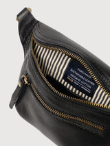 Fanny Pack Beck Black Stromboli Leather | O My Bag