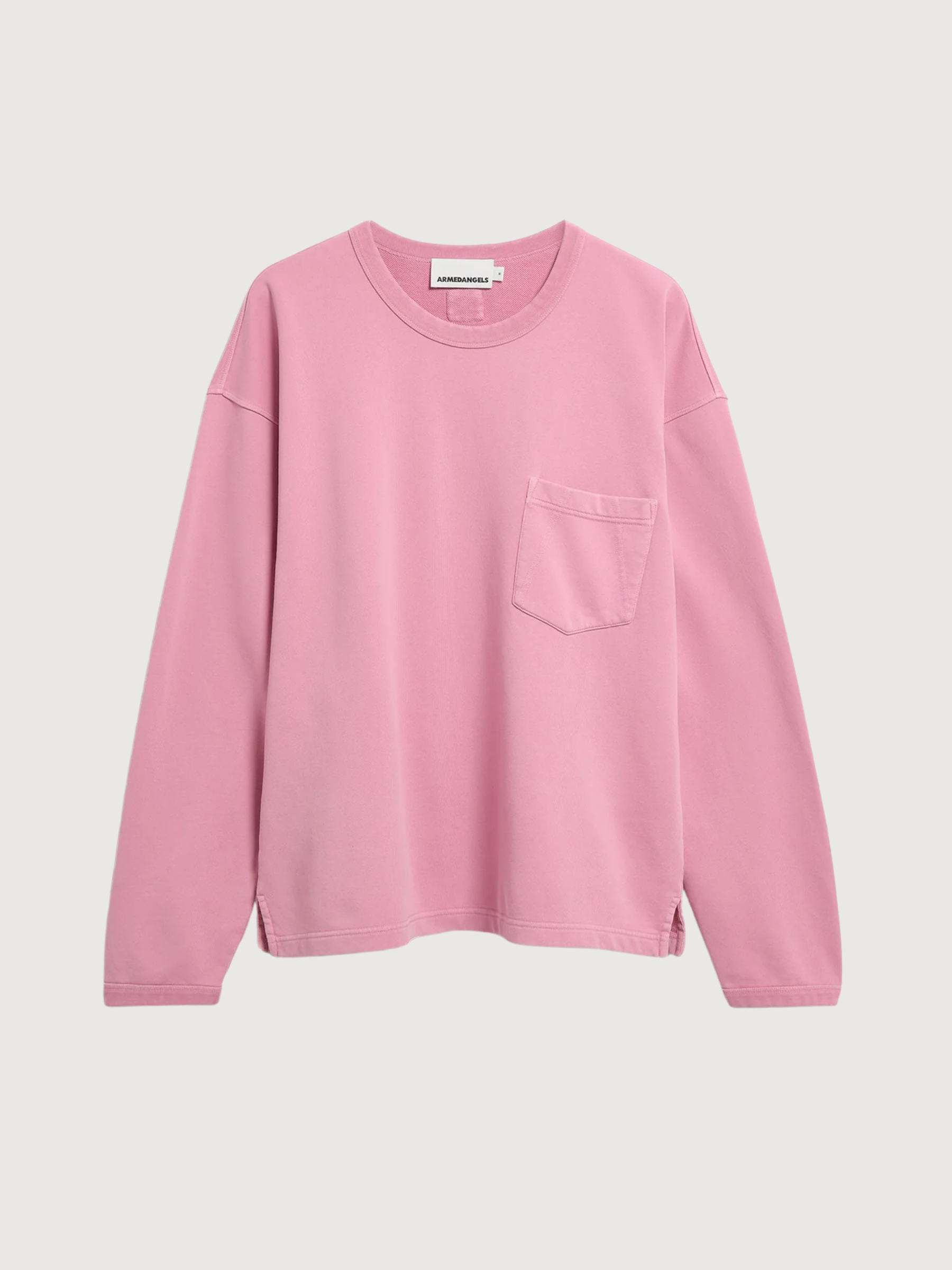 Gmt Dye Sweatshirt Washed Berry | Armedangels