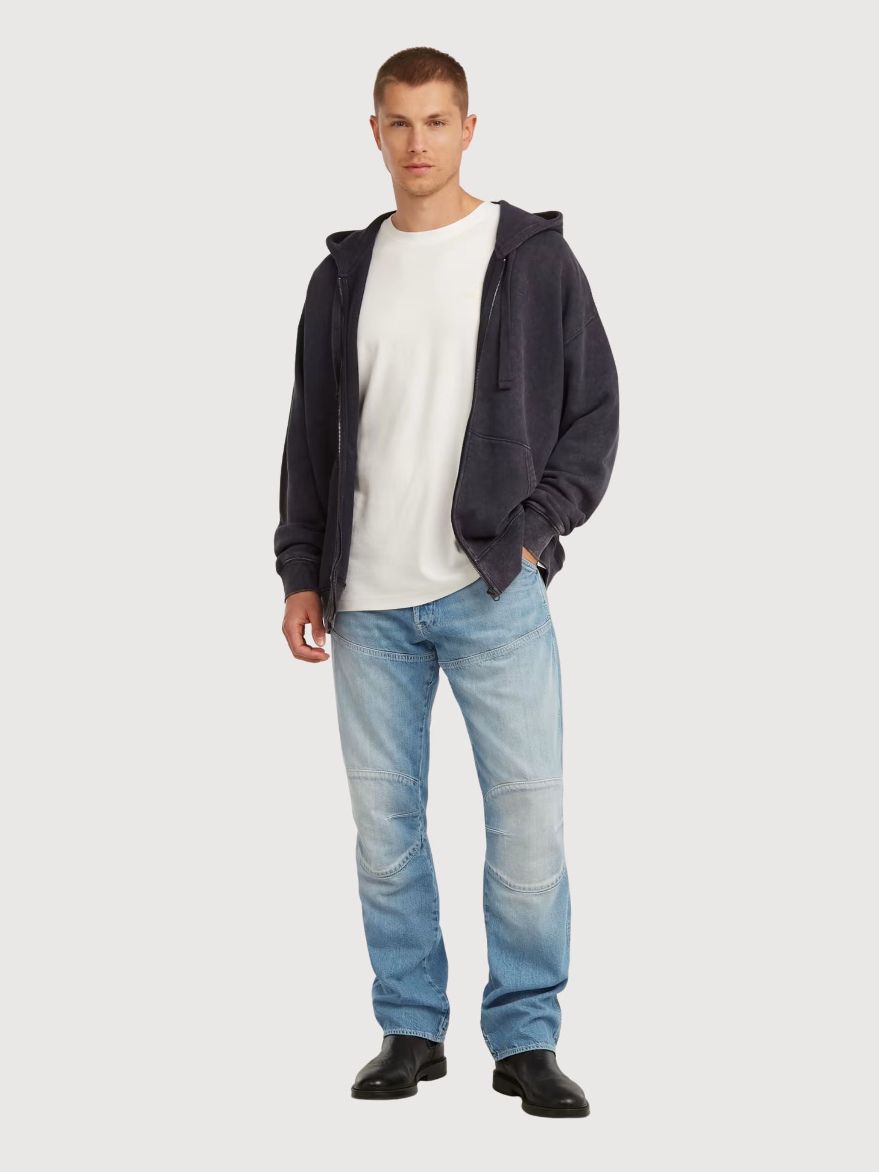 Jeans Elwood Regular LightBlue Man Cotton | G-star