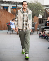 Shirt Checked Brown Man | Knowledge Cotton Apparel