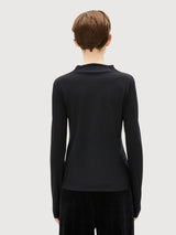 Longsleeve Calunaa Black Woman | Armedangels