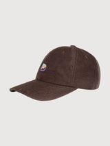 Curdroy Cap Slussen Brown with Logo | Dedicated