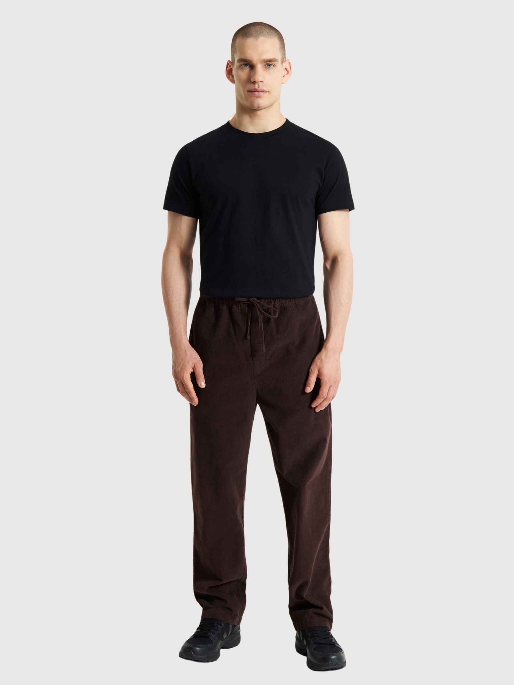 Pants Kitmoller Corduroy Coffee Brown | Dedicated