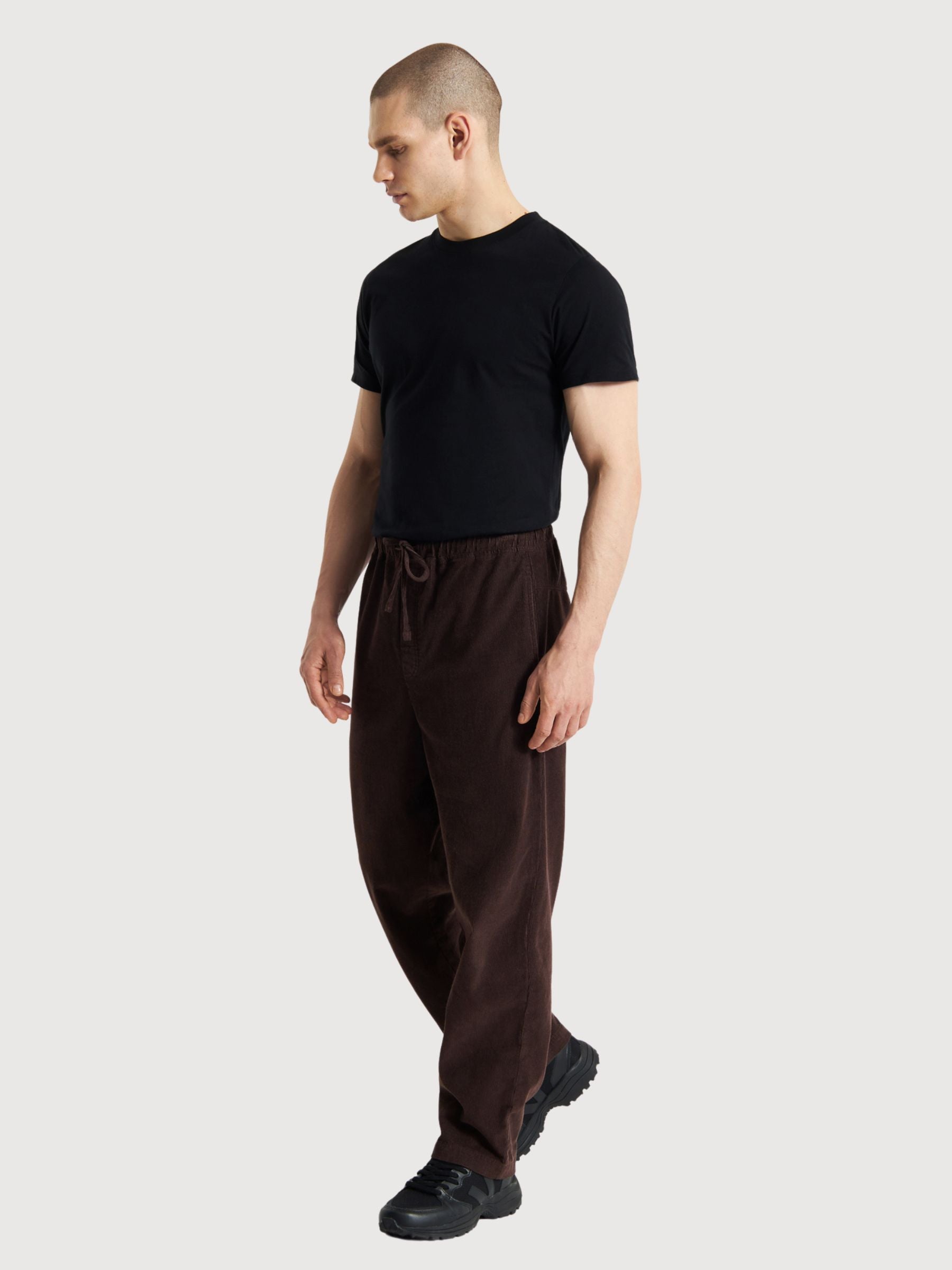 Pants Kitmoller Corduroy Coffee Brown | Dedicated