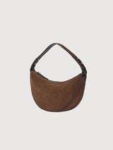 Shoulder Strap Leo Chocolate Suede | O MY BAG