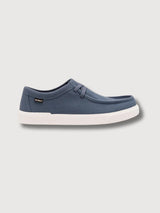 Mocassins Salmora Blue in Recycled Cotton | Ecoalf