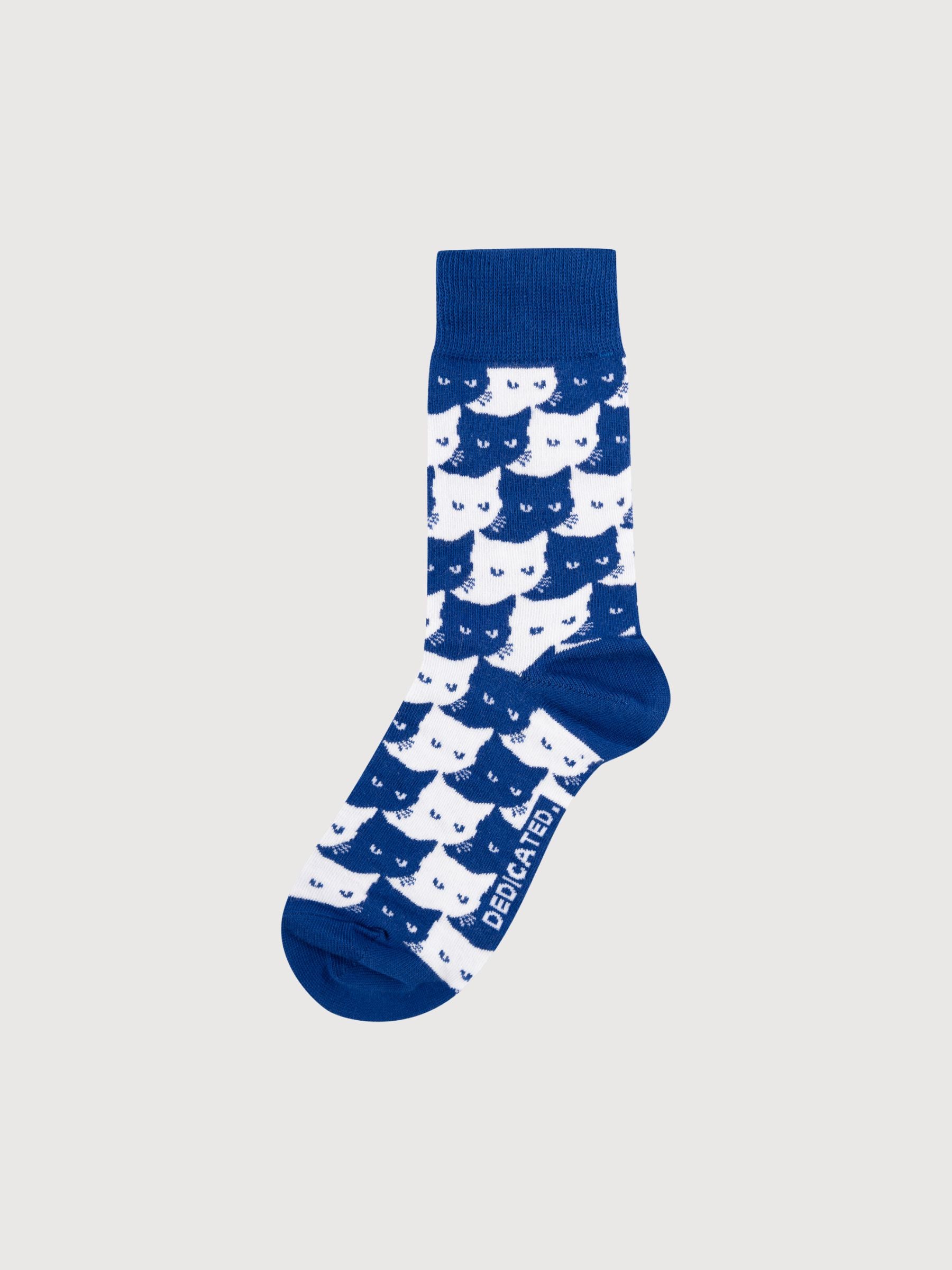 Socks Sigtuna Cats 3-pack Multicolor | Dedicated