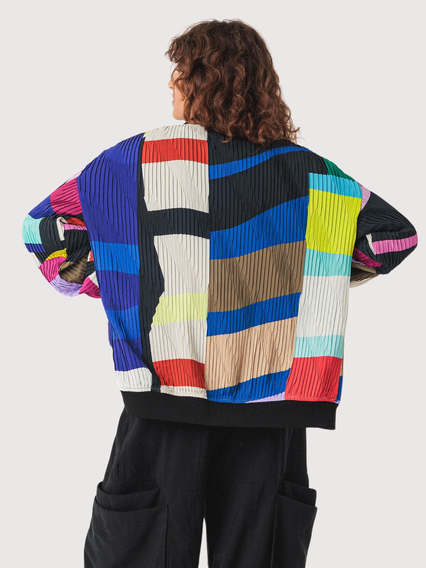 Julene Jacke, mehrfarbig, Damen | Skfk