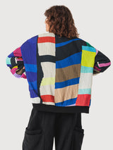 Julene Jacke, mehrfarbig, Damen | Skfk