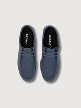 Mocassins Salmora Blue in Recycled Cotton | Ecoalf