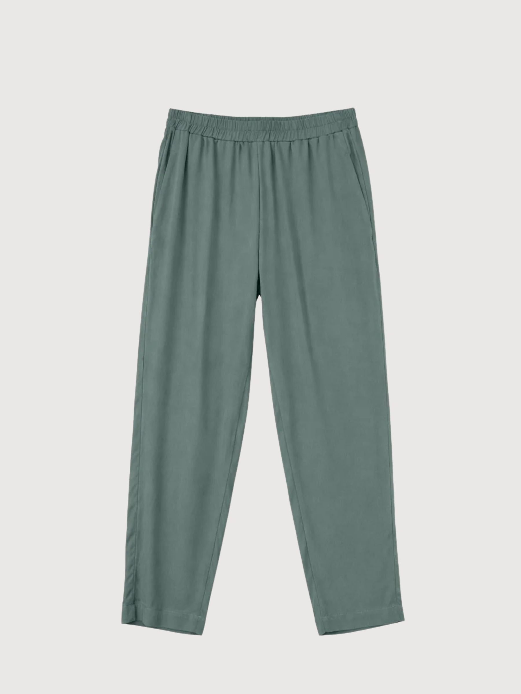 Pantaloni a gamba dritta in viscosa da donna | Mazine