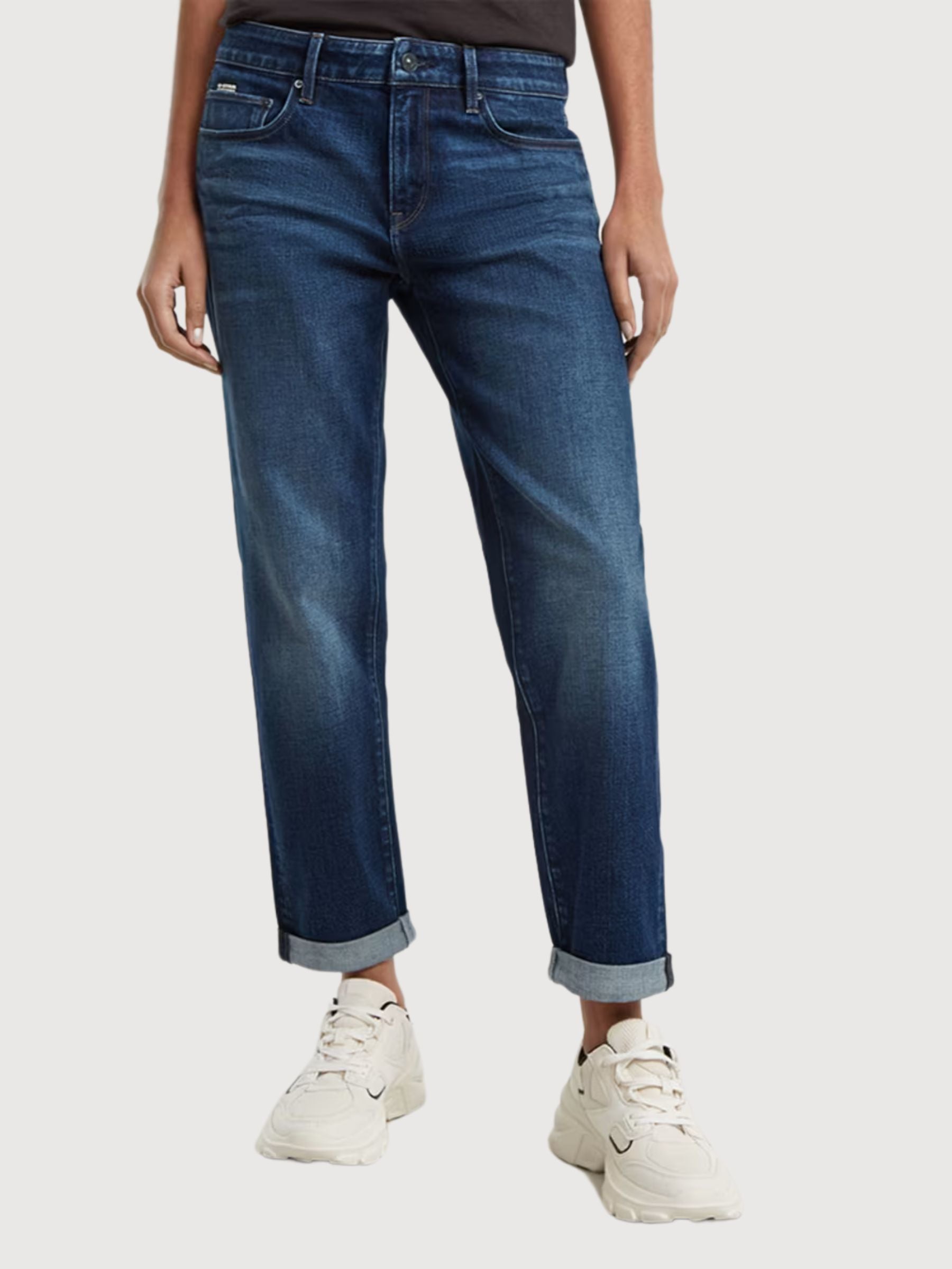 Jean Kate Boyfriend Darkblue Woman Cotton | G-star